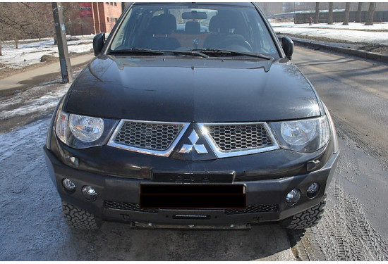 Бампер силовой передний АМЗ для Mitsubishi L200 IV 2006-2016