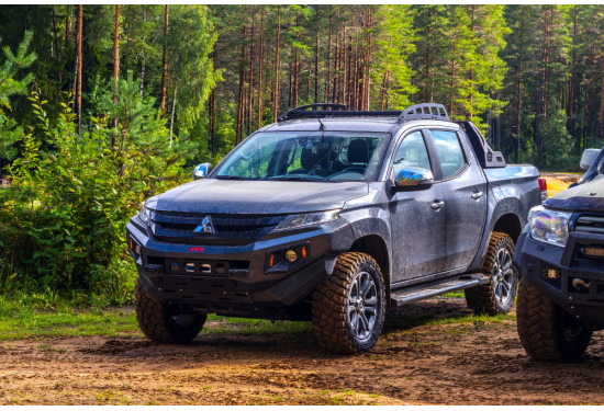 Бампер силовой передний АМЗ для Mitsubishi L200 V 2019+