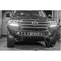 Бампер силовой передний АМЗ для Toyota Land Cruiser 200 2016-2021