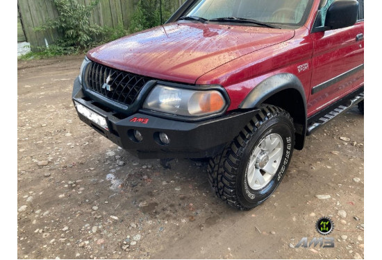 Бампер силовой передний АМЗ для Mitsubishi Montero Sport/Pajero Sport 1996-2009