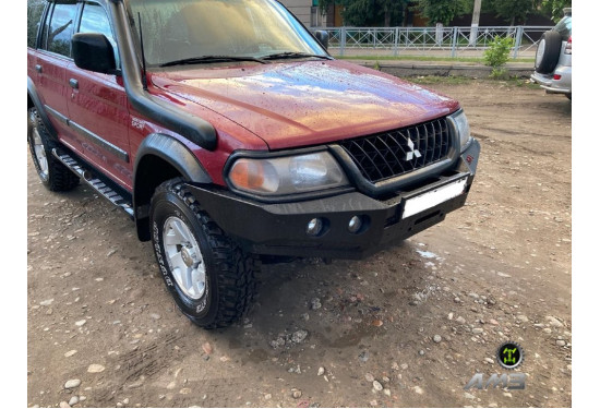 Бампер силовой передний АМЗ для Mitsubishi Montero Sport/Pajero Sport 1996-2009