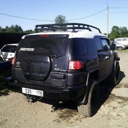 Бампер силовой задний АМЗ для Toyota FJ Cruiser