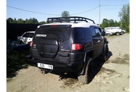 Бампер силовой задний АМЗ для Toyota FJ Cruiser