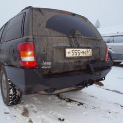 Бампер силовой задний АМЗ для Jeep Grand Cherokee WJ 1999-2004