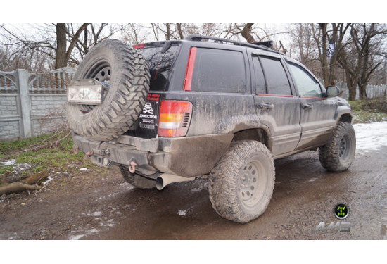 Бампер силовой задний АМЗ для Jeep Grand Cherokee WJ 1999-2004