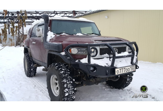 Бампер силовой передний АМЗ для Toyota FJ Cruiser