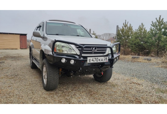 Бампер силовой передний АМЗ для Toyota Land Cruiser Prado 120 / Lexus GX470