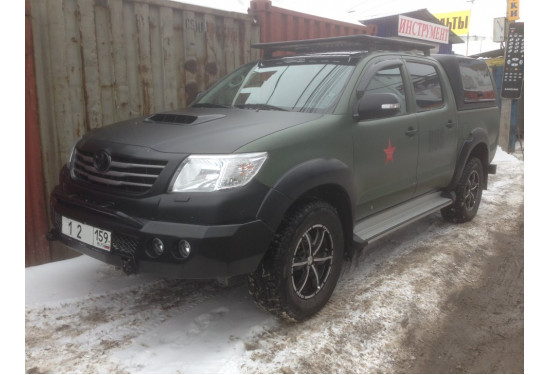 Бампер силовой передний АМЗ для Toyota Hilux 2005+