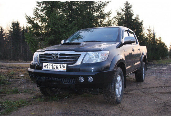 Бампер силовой передний АМЗ для Toyota Hilux 2005+