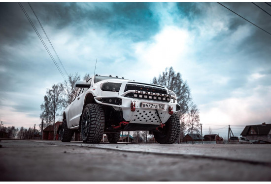 Бампер силовой передний BMS ALFA для Toyota Tundra 2007-2013