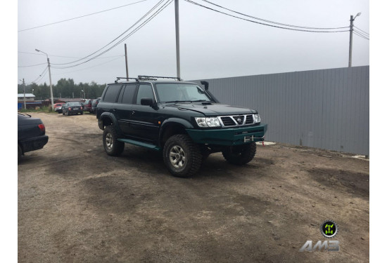 Бампер силовой передний АМЗ для Nissan Patrol Y61 1997-2004