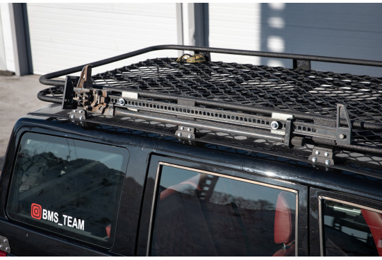 Комплект креплений реечного домкрата (хай джек) на багажник BMS Yukon