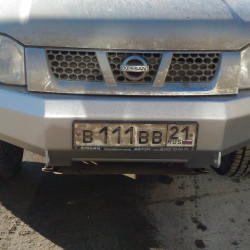 Бампер силовой передний АМЗ для Nissan NP-300 2007+