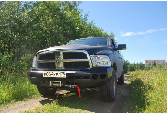 Бампер силовой передний АМЗ для Dodge Ram IV 2009-2017