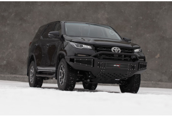 Бампер силовой передний BMS ALFA для Toyota Fortuner 2018-2020