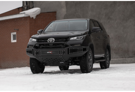 Бампер силовой передний BMS ALFA для Toyota Fortuner 2018-2020