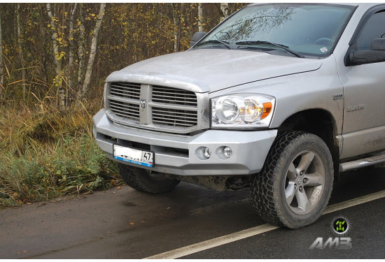 Бампер силовой передний АМЗ для Dodge Ram III 2005-2008