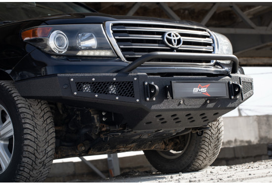 Бампер силовой передний BMS PRO-Line для Toyota Land Cruiser 200 2008-2015