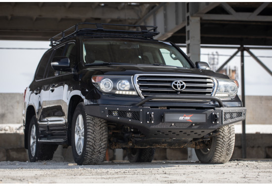 Бампер силовой передний BMS PRO-Line для Toyota Land Cruiser 200 2008-2015