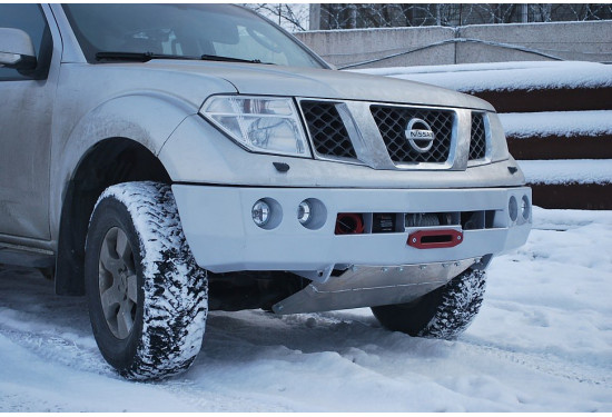 Бампер силовой передний АМЗ для Nissan Pathfinder R51/Navara D40 2004-2014