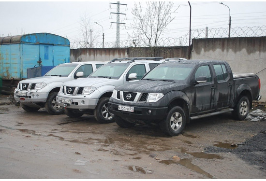 Бампер силовой передний АМЗ для Nissan Pathfinder R51/Navara D40 2004-2014