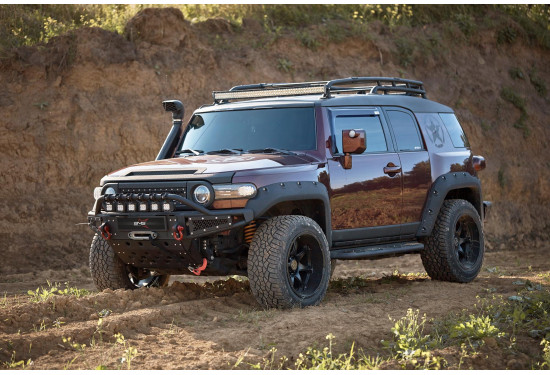 Бампер силовой передний BMS ALFA для Toyota FJ Cruiser 2007+