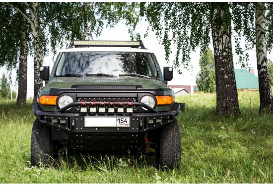 Бампер силовой передний BMS ALFA для Toyota FJ Cruiser 2007+