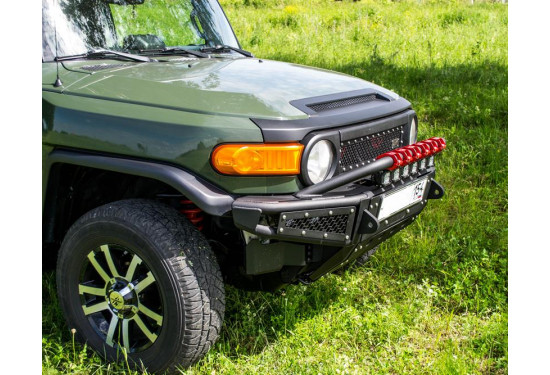 Бампер силовой передний BMS ALFA для Toyota FJ Cruiser 2007+