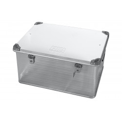 Алюминиевый ящик РИФ усиленный с замком 782х585х412 мм (ДхШхВ)