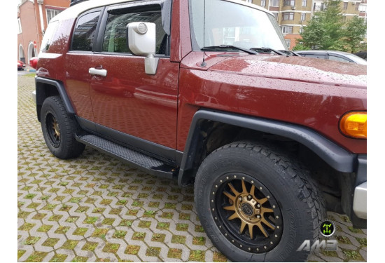 Силовые пороги АМЗ для Toyota FJ Cruiser