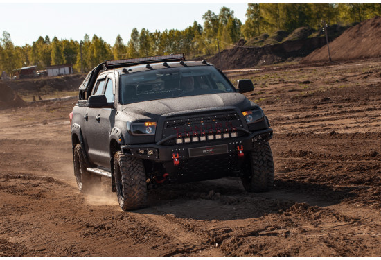 Пороги силовые BMS ALFA для Тойота Тундра Double Cab, Crew Max 2007+