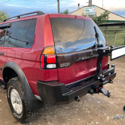 Бампер силовой задний АМЗ для Mitsubishi Montero Sport/Pajero Sport 1996-2009