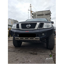 Бампер силовой передний АМЗ для Nissan Pathfinder R51/Navara D40 2010-2014