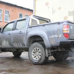 Бампер силовой задний АМЗ для Mazda BT-50 2006-2011