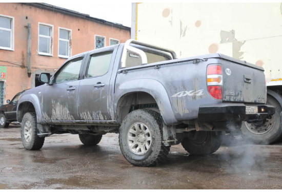 Бампер силовой задний АМЗ для Mazda BT-50 2006-2011