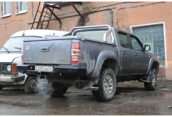 Бампер силовой задний АМЗ для Mazda BT-50 2006-2011