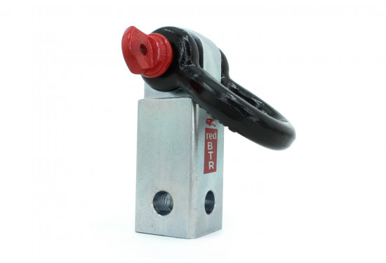 Переходник буксирный redBTR в квадрат фаркопа 50х50 с шаклом 3/4" (до 4,75 т)