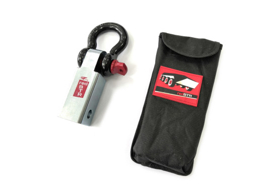 Переходник буксирный redBTR в квадрат фаркопа 50х50 с шаклом 3/4" (до 4,75 т)