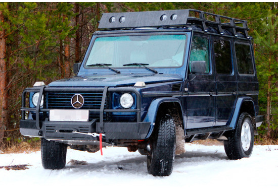 Бампер силовой передний АМЗ для Mercedes Gelandewagen