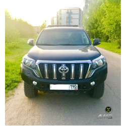 Бампер силовой передний АМЗ для Toyota Land Cruiser Prado 150 2013-2017