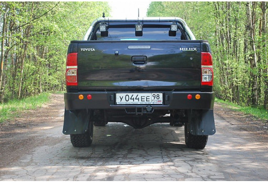 Бампер силовой задний АМЗ для Toyota Hilux 2005+