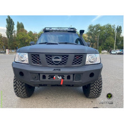 Бампер силовой передний АМЗ для Nissan Patrol Y61 2004+