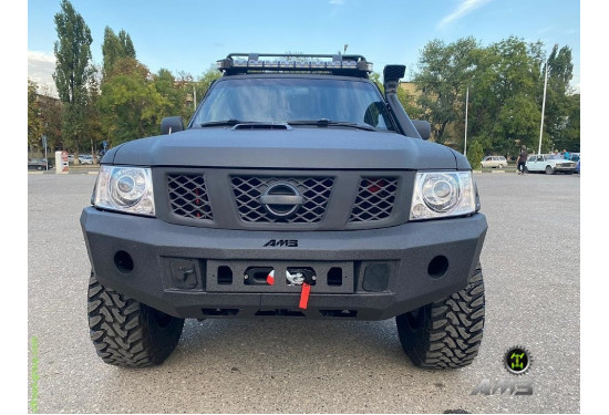 Бампер силовой передний АМЗ для Nissan Patrol Y61 2004+