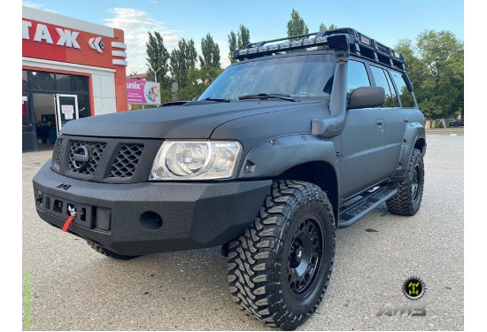 Бампер силовой передний АМЗ для Nissan Patrol Y61 2004+