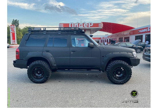 Бампер силовой передний АМЗ для Nissan Patrol Y61 2004+