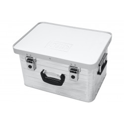 Алюминиевый ящик РИФ усиленный с замком 457х317х262 мм (ДхШхВ)