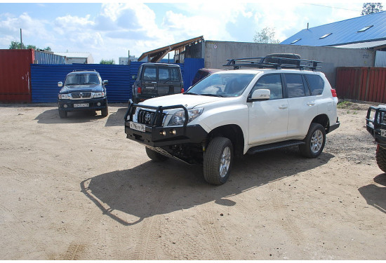 Бампер силовой передний АМЗ для Toyota Land Cruiser Prado 150 2009-2013