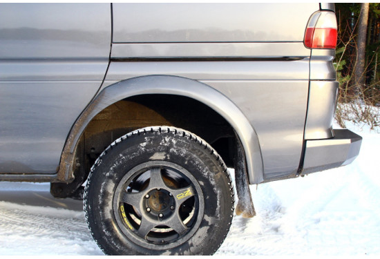 Бампер силовой задний АМЗ для Mitsubishi Delica 1994-2007