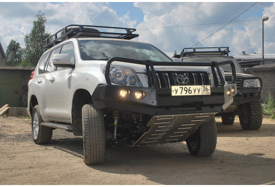 Защита днища АМЗ для Toyota Land Cruiser Prado 150 2009-2023