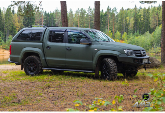 Бампер силовой задний АМЗ для c защитой крыльев Volkswagen Amarok